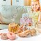 200 Pieces Transparent Clear Cellophane Bags 6x9 Inches, Clear Treat Bags with Ties for Cookie Bags Resealable Cellophane Bag for Packaging Cookies,Gifts,Products,Candy,Favors